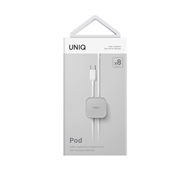 نگهدارنده و نظم دهنده کابل برند یونیک مدل UNIQ POD بسته 8 تایی