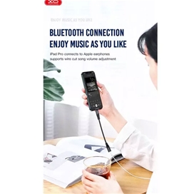 تبدیل جک 3.5 میلی‌متری به لایتنینگ ایکس‌او XO-NB181A Audio Lighting To 3.5mm