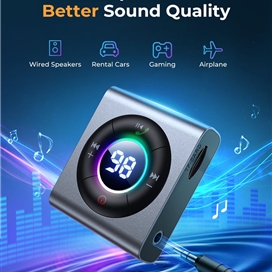 فرستنده و گیرنده بلوتوثی جوبروم Joyroom 2in1 Wireless Transmitter/Receiver JR-CB2