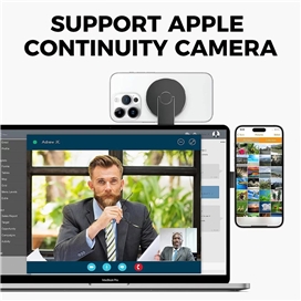 پایه نگهدارنده مگنتی موبایل MiLi ORBITA 360 Pro Magnetic Laptop Phone Holder