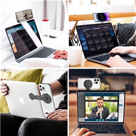 پایه نگهدارنده مگنتی موبایل MiLi ORBITA 360 Pro Magnetic Laptop Phone Holder