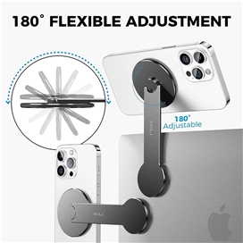 پایه نگهدارنده مگنتی موبایل MiLi ORBITA 360 Pro Magnetic Laptop Phone Holder