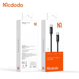 کابل شارژ سریع تایپ سی به تایپ سی 240 واتی مک دودو مدل MCDODO CA-3680 طول 1.2متر