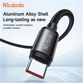 کابل شارژ سریع تایپ سی به تایپ سی 240 واتی مک دودو مدل MCDODO CA-3680 طول 1.2متر