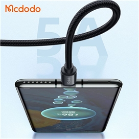 کابل شارژ سریع تایپ سی به تایپ سی 240 واتی مک دودو مدل MCDODO CA-3680 طول 1.2متر