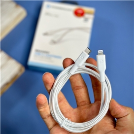 کابل شارژ USB-C To Lightning پاورولوژی Powerology مدل P23BRCL12PU