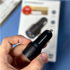 شارژر فندکی Car Charger پاورولوجی Powerology مدل 53 وات 53W مدل PCCSR005