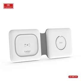 شارژر وایرلس 3 کاره ارلدم Earldom Magnetic Wireless Charger ET-WC19