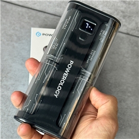 پاور بانک Power Bank پاورولوژی POWEROLOGY کریستالی مدل PPBCHA25 20000 mAh