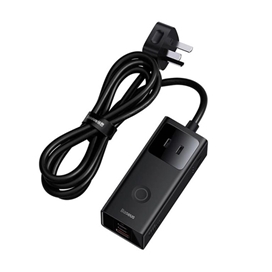 شارژر رومیزی 40 وات بیسوس مدل Power Combo Digital Powerstrip