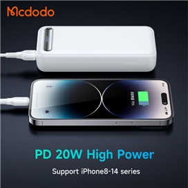 پاوربانک 22.5 وات ظرفیت 20000 مک دودو مدل MCDODO MC-389