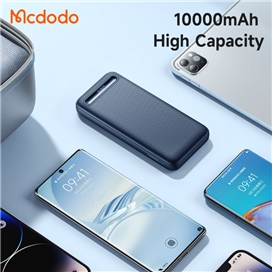 پاوربانک 22.5 وات ظرفیت 10000 مک دودو مدل MCDODO MC-388 بهمراه کابل شارژ