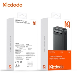 پاوربانک 22.5 وات ظرفیت 30000 مک دودو مدل MCDODO MC-391