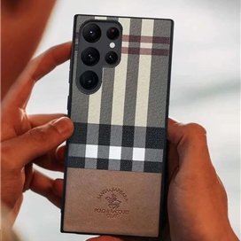 قاب پولو مدل Santa Barbara Polo Plaid مناسب برای Samsung Galaxy S23 Ultra