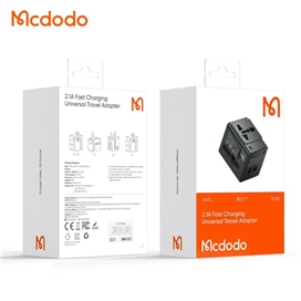 آداپتور شارژ و تبدیل برق همه کاره مسافرتی مک دودو مدل MCDODO CP-4120