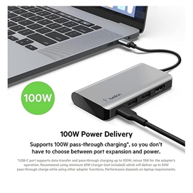 هاب 4 در 1 بلکین Connect مدل AVC006btSGY