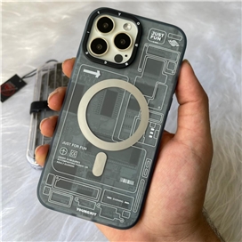 قاب YOUNGKIT یانگکیت Technology Series Gray مناسب برای Apple iPhone 15 Pro Max