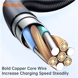 کابل قطع کن دار تایپ سی به لایتنینگ 36 وات 1.8متری مک دودو Mcdodo Auto Power Off Type-C To Lightning CA-3161