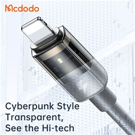 کابل قطع کن دار تایپ سی به لایتنینگ 36 وات 1.8متری مک دودو Mcdodo Auto Power Off Type-C To Lightning CA-3161