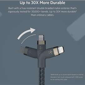 کابل لایتنینگ 1متری بلکین – BoostCharge Pro Flex