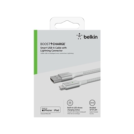 کابل لایتنینگ بلکین – BoostCharge Smart LED