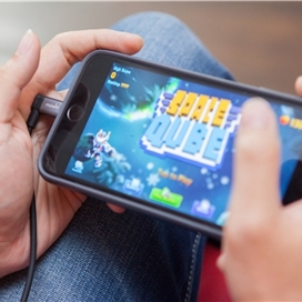 کابل مبدل USB به لایتنینگ موشی Moshi 90 Degree Lightning To USB Cable طول 1/5 متر