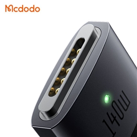 کابل شارژ 140 وات مک بوک تایپ سی به مگ سیف 3 مک دودو مدل MCDODO CA-1470 طول 2متر