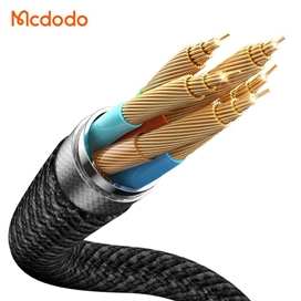 کابل شارژ 140 وات مک بوک تایپ سی به مگ سیف 3 مک دودو مدل MCDODO CA-1470 طول 2متر