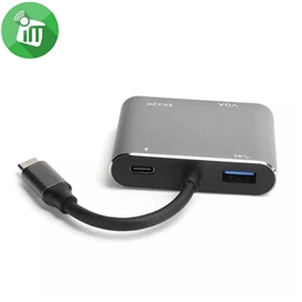 هاب 4 پورت تایپ سی کوتسی Coteci UCB-C To HDMI Multiport Adapter 83013