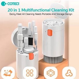 کیت نظافت دستگاه‌های الکترونیکی کوتتسی Coteci Multifunctional 20in1 Cleaning Kit 75003