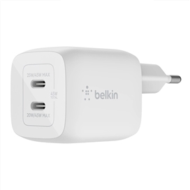 شارژر دیواری 45 واتی بلکین – Belkin BOOST CHARGE PRO – مدل WCH011