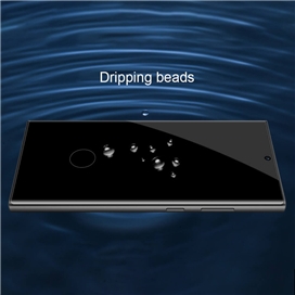 محافظ صفحه شیشه ای تمام صفحه دور چسب خمیده گرین لاین Samsung Galaxy S23 Ultra Green Lion 3D Edge