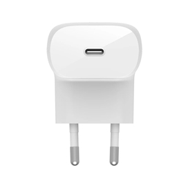 شارژر دیواری 30 وات با کابل لایتنینگ بلکین – BoostCharge – مدل WCA005vf1MWH-B5