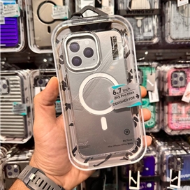 قاب YOUNGKIT یانگکیت Colorless Crystal Shield MagSafe Series مناسب برای Apple iPhone 15 Pro Max