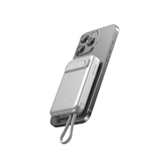 پاوربانک وایرلس 10000 مگ سیف گرین لاین Green Lion DXB MagSafe GNDXBMG10KSL توان 22.5 وات