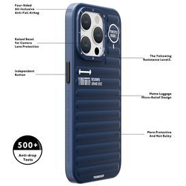 قاب YOUNGKIT یانگکیت Blue True Color Magsafe Series مناسب برای Apple iPhone 15 Pro