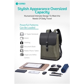 کوله پشتی کوتسی Coteci Elegant Series Two Color Backpack 14039