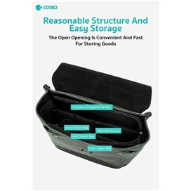 کوله پشتی کوتسی Coteci Elegant Series Two Color Backpack 14039