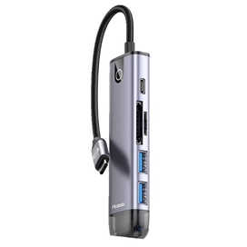هاب شارژر تایپ سی 6 پورت مک دودو Mcdodo HU-7740 6 in 1 USB-C HUB