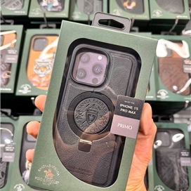 قاب چرمی برند پولو آیفون 15 پرو مکس مدل Santa Barbara Polo Primo Case Apple iPhone 15 Pro Max