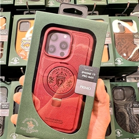 قاب چرمی برند پولو آیفون 15 پرو مکس مدل Santa Barbara Polo Primo Case Apple iPhone 15 Pro Max