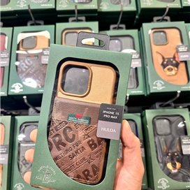 قاب چرمی جاکارتی برند پولو مناسب برای iPhone 15 Pro Max مدل Santa Barbara Polo Hulda