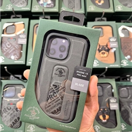 قاب چرمی برند پولو مناسب برای iPhone 15 Pro Max مدل Santa Barbara Polo Blaise