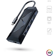 هاب گیمینگ پرودو مدل porodo 9IN1 Usb-c Hub Gamers Edition PDX520