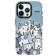 قاب مگ سیف برند یانگ کیت مدل YOUNGKIT X Elizabeth Anderson Art MagSafe Cat Sea مناسب برای iPhone 15 Pro Max