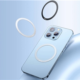 پک دو عددی حلقه مغناطیسی موبایل بیسوس Baseus Halo Series magnetic ring PCCH000001