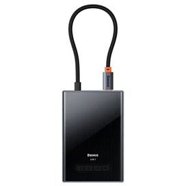 هاب تایپ سی 8 پورت بیسوس Baseus Focus Series 8 Port Type-C Hub Adapter WKYY030413