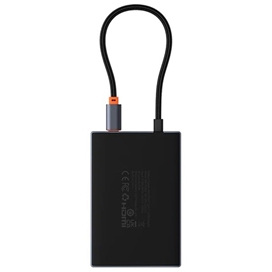 هاب تایپ سی 8 پورت بیسوس Baseus Focus Series 8 Port Type-C Hub Adapter WKYY030413