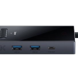 هاب تایپ سی 8 پورت بیسوس Baseus Focus Series 8 Port Type-C Hub Adapter WKYY030413
