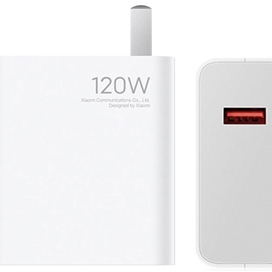 شارژر دیواری اصلی روکارتنی 120 وات شیائومی Xiaomi Gan 120W Fast Charging Wall Charger MDY-14-ED